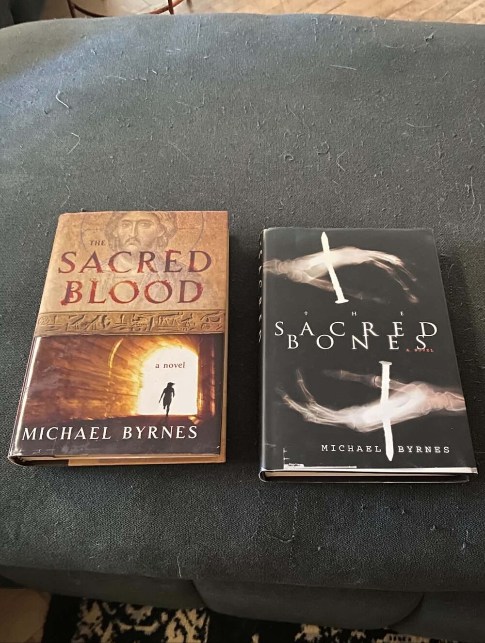 2 Michael Byrnes Hardcover Books